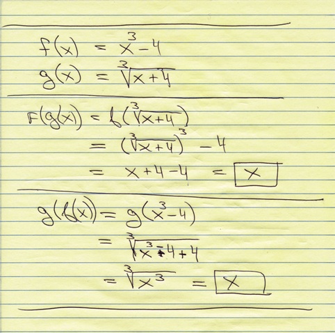 f of x and g of x calculator