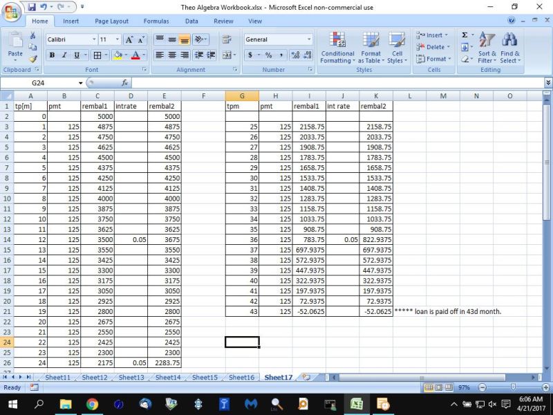 monthly business excel spreadsheet expense invoice