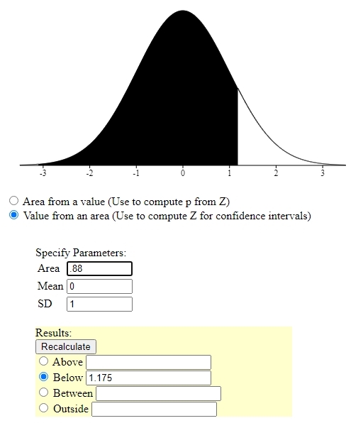 SOLUTION: On An Examination The Average Grade Was 74 And The Standard ...