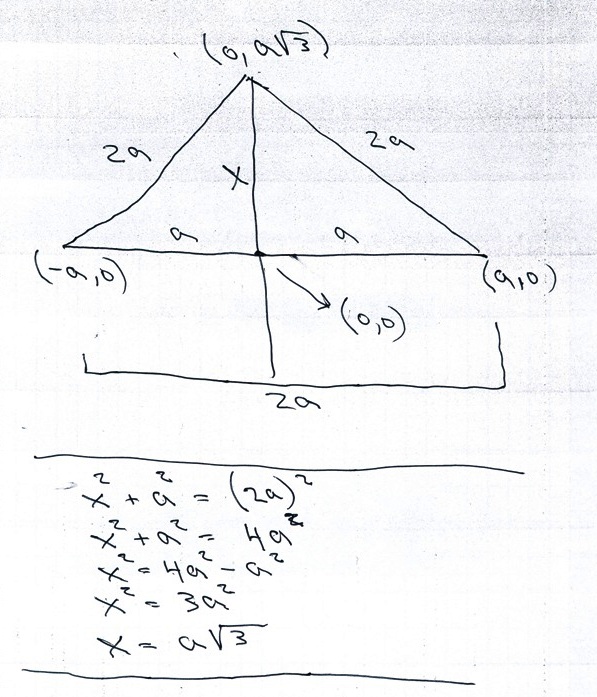 Solution Abc Is An Equilateral Triangle The Coordinates Of Vertices B And C Are A0 And A0 3610