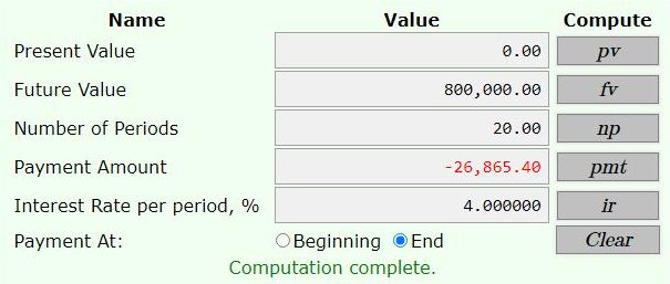 Solution Suppose You Want To Have For Retirement In Years